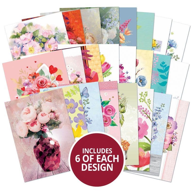 144 Pages LBK222 Hunkydory The Little Book of Floral Wishes